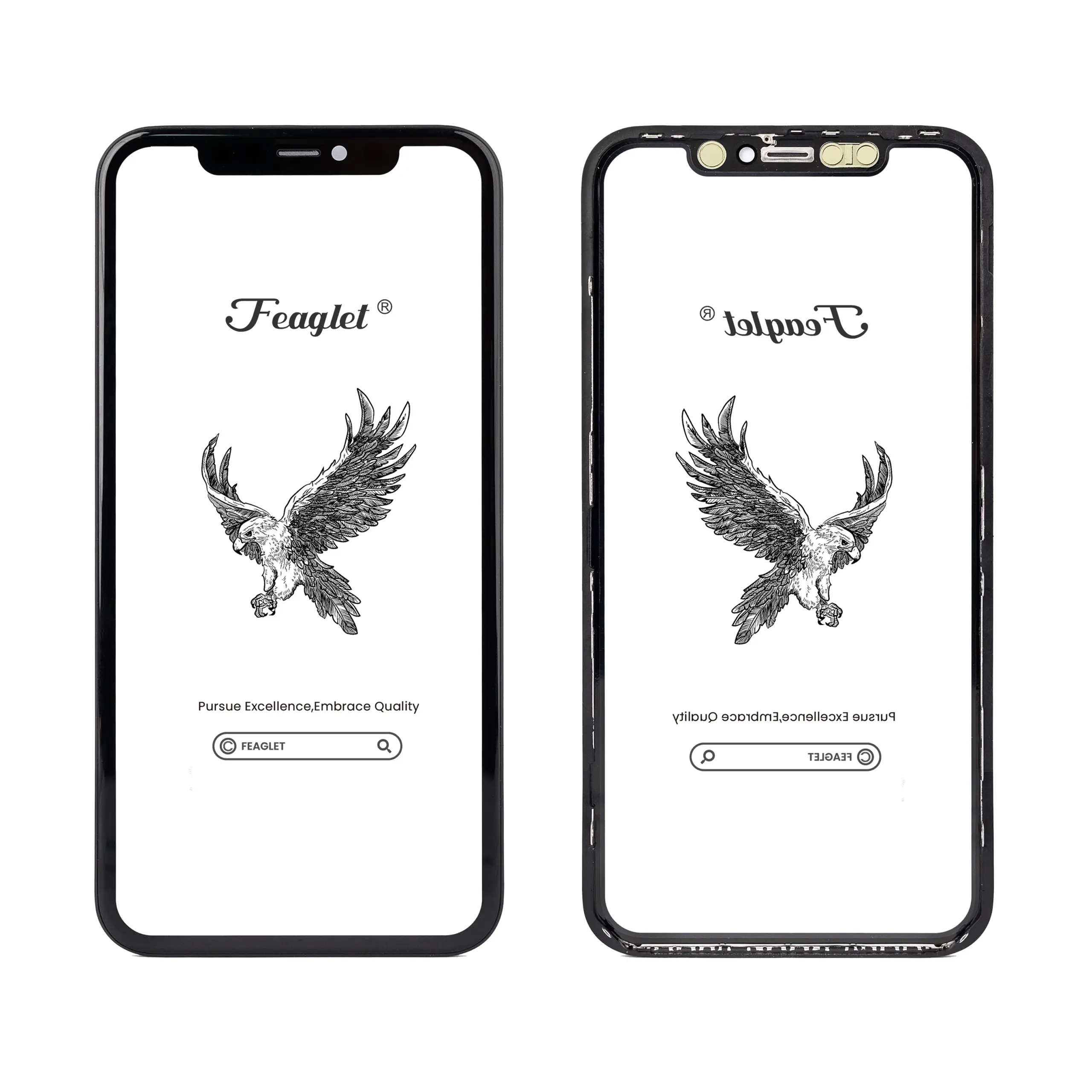 Feaglet 5-Piece Glass Replacement for iPhone 2 Feaglet 5-Piece Glass Replacement for iPhone - Image 2