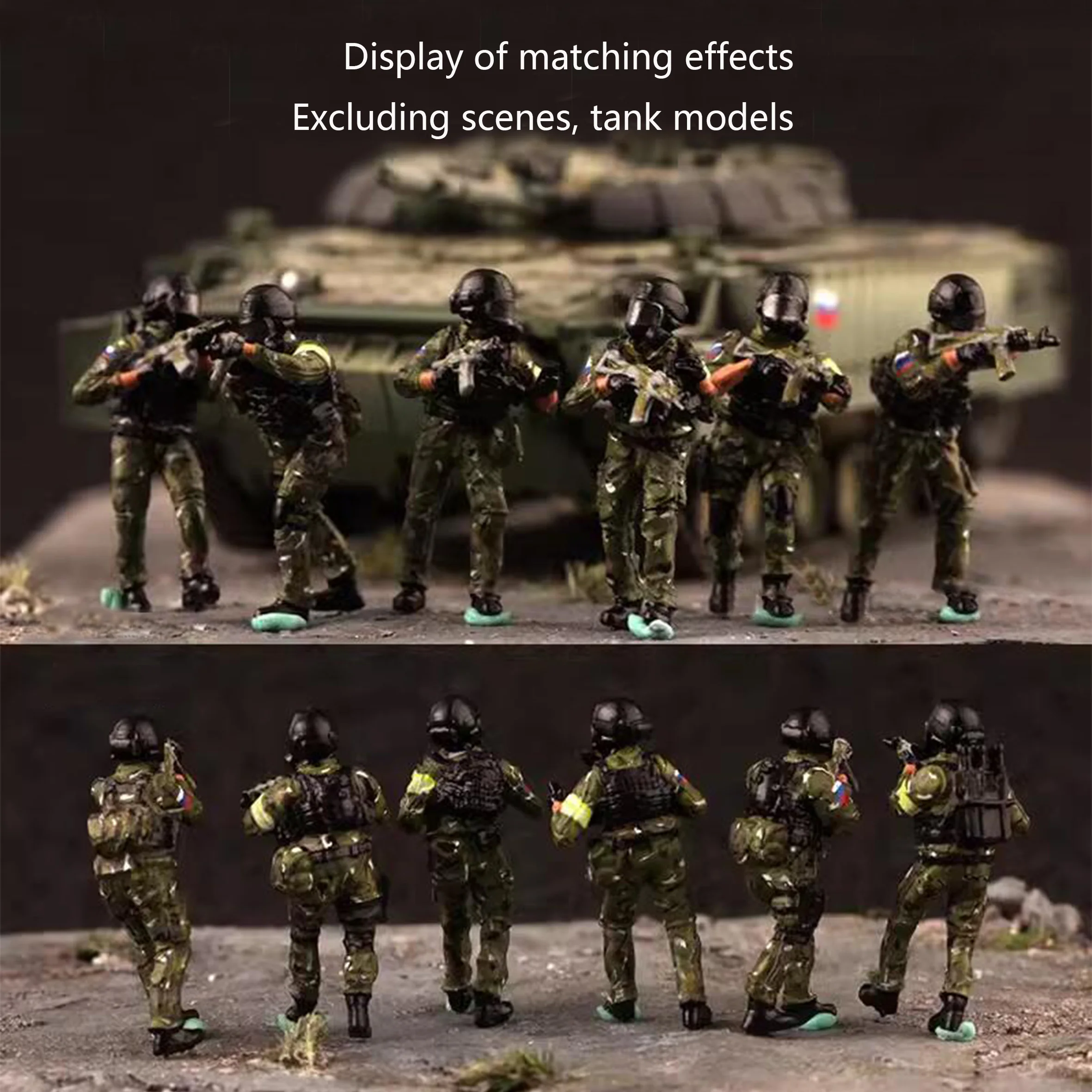 1/72 Russian Anti-Terrorism Soldier Model Set 3 1/72 Russian Anti-Terrorism Soldier Model Set - Image 3