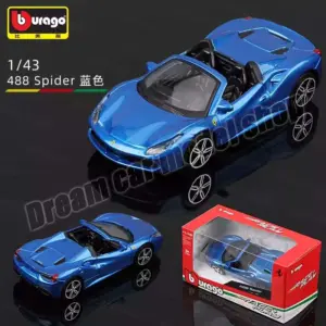 Bburago 1:43 Ferrari Die-Cast Car Collection 39 S3b030be76ab747e1880abd54b7eef7d51 1
