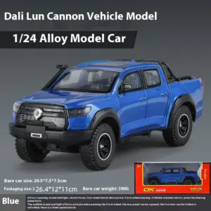 Vibrant Yellow 1:24 Die-Cast Pickup Truck Model 19 S3b090f72e90644b6ba5e11db6dd010cbL