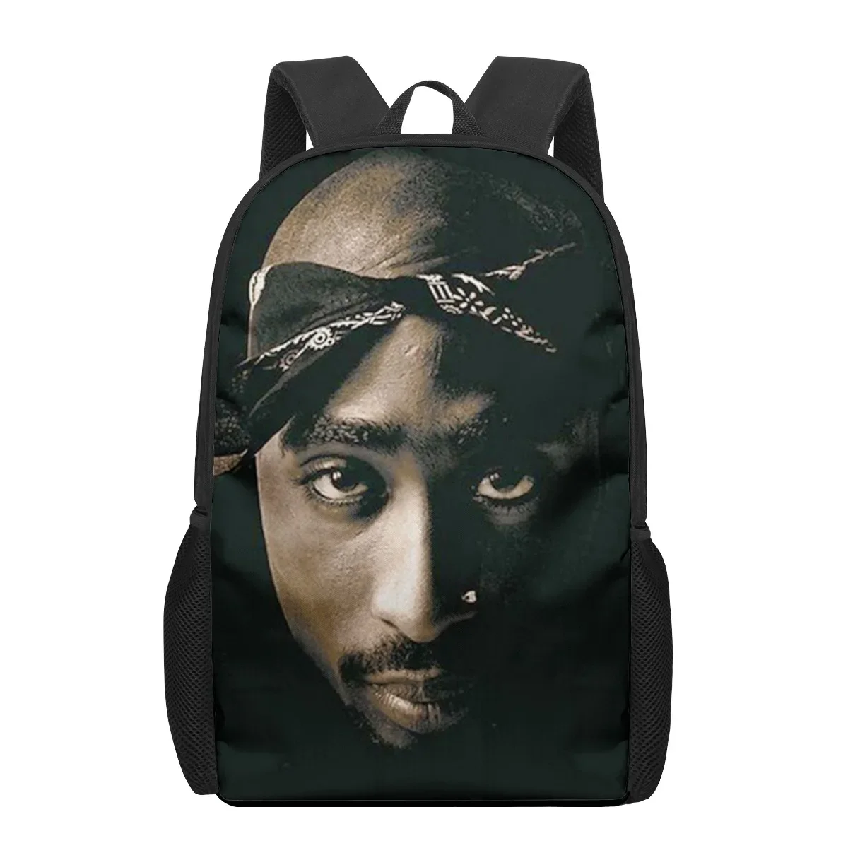 2pac Monochrome Graphic School Backpack 19 2pac Monochrome Graphic School Backpack - Image 19