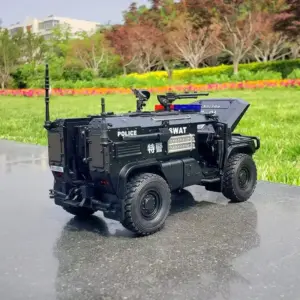 1:32 Scale Alloy Armored Car Model 8 S3b86708b8548471b8db8dded08aff83fz