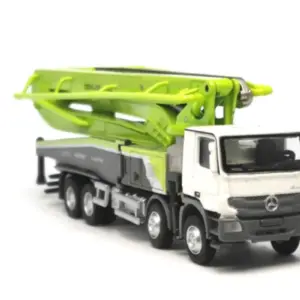 Diecast 1:100 Concrete Pump Truck Model 7 S3bef7bdcf9624e3fb278d63bbd725350T
