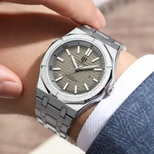 Men's Quartz Watch with Stainless Steel Band 14 S3c1a6c8c0165425f898196b99101c4d69 1