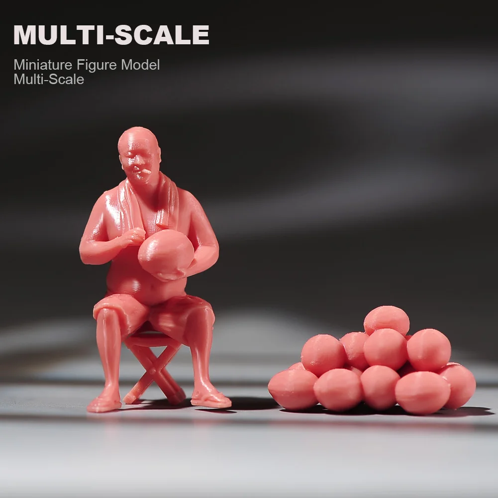 Watermelon Vendor Miniature Figure Model 6 Watermelon Vendor Miniature Figure Model - Image 6