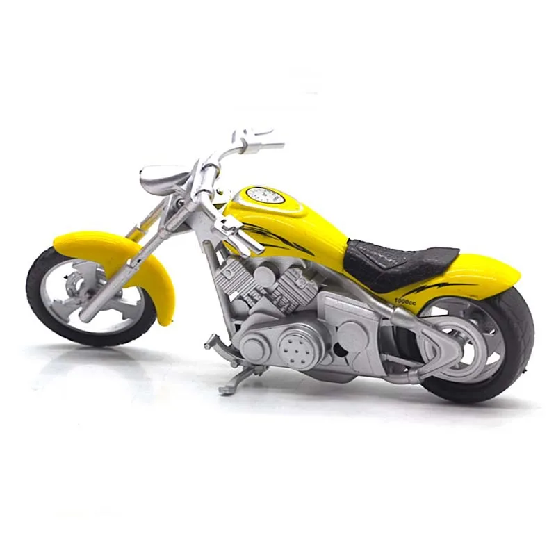 Diecast Metal 1:18 Motorcycle Model Red 3 Diecast Metal 1:18 Motorcycle Model Red - Image 3