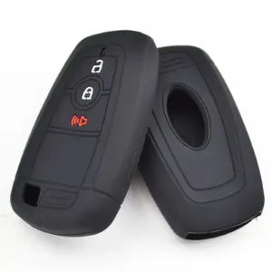 Silicone Key Fob Case for Ford Models 2017-2021 10 S3d112a6f19b24b43bd949927b5a8f2caJ