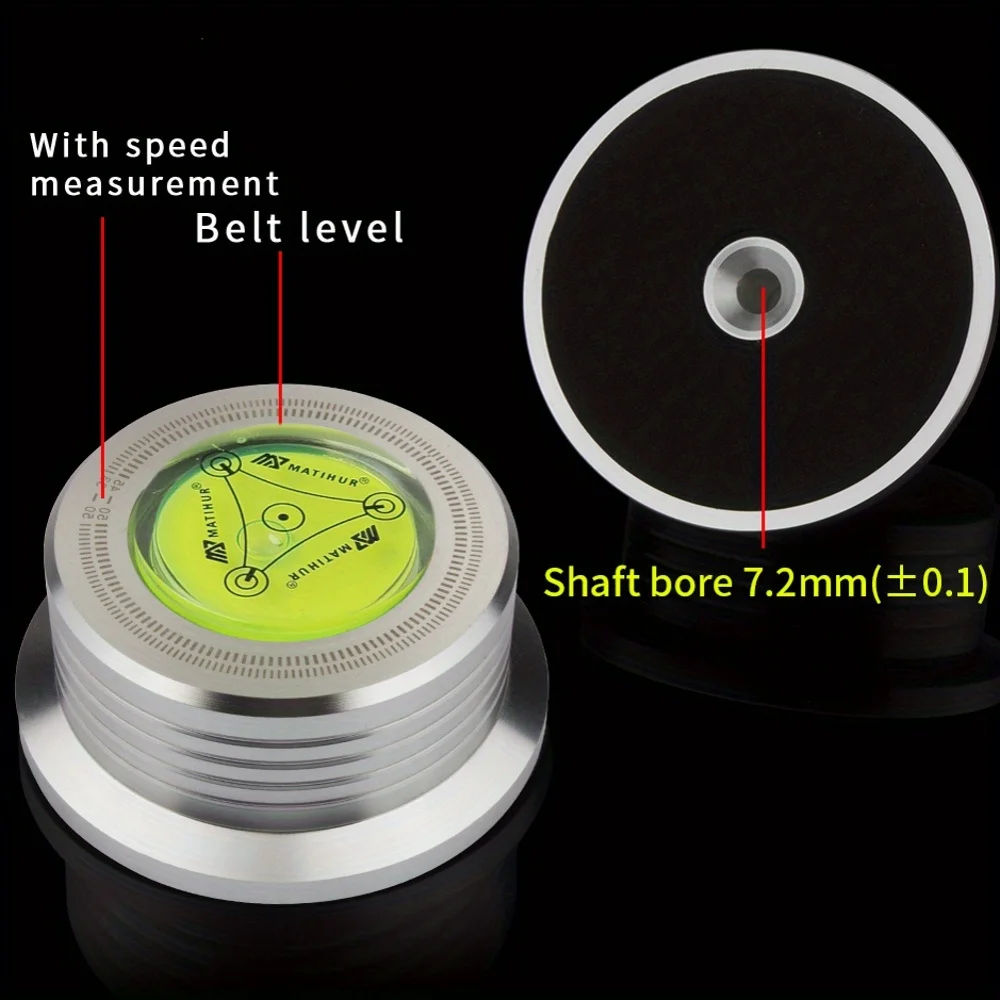 MATIHUR 60Hz Vinyl Disc Stabilizer for Turntables 2 MATIHUR 60Hz Vinyl Disc Stabilizer for Turntables - Image 2