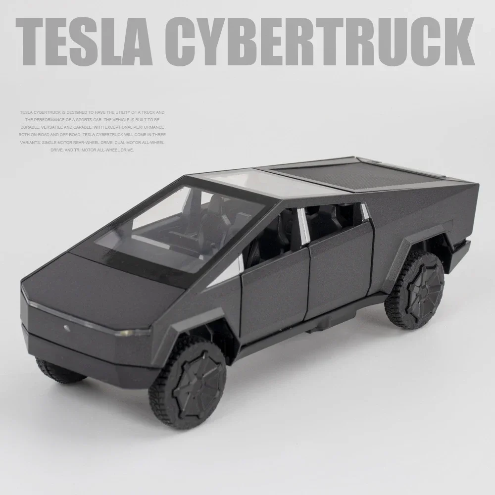 Tesla Cybertruck 1:32 Diecast Model with Effects 37 Tesla Cybertruck 1:32 Diecast Model with Effects - Image 37