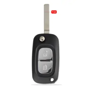Renault Flip Remote Key Shell Case 2006-2016 16 S3d66b942312a40f2b2460e354ced8125N