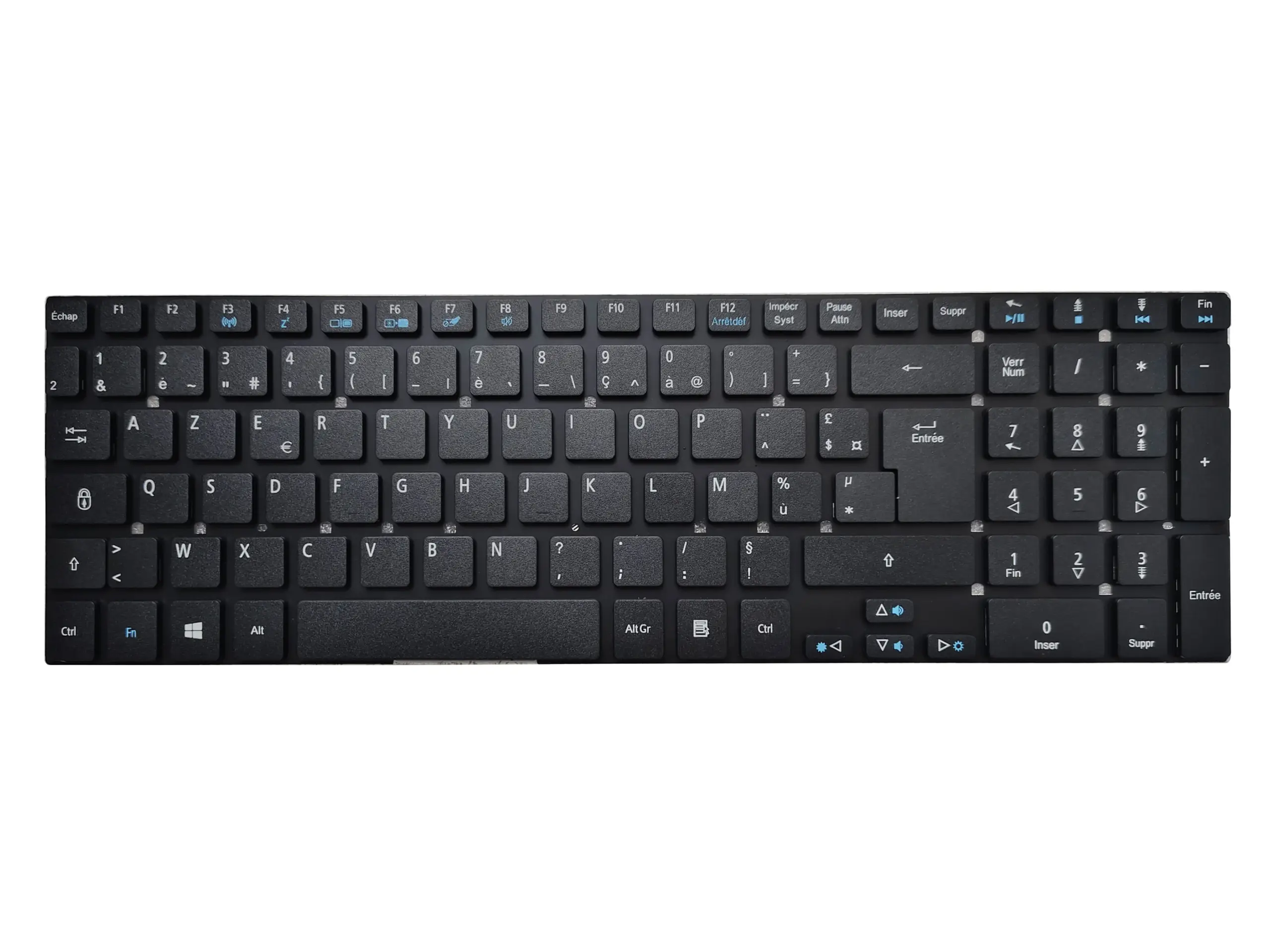 French AZERTY Keyboard for Acer Aspire Models 2 French AZERTY Keyboard for Acer Aspire Models - Image 2