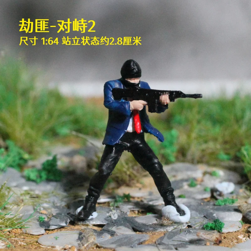 1:64 Scale Hand-Painted Resin Miniature Figures 7 1:64 Scale Hand-Painted Resin Miniature Figures - Image 7