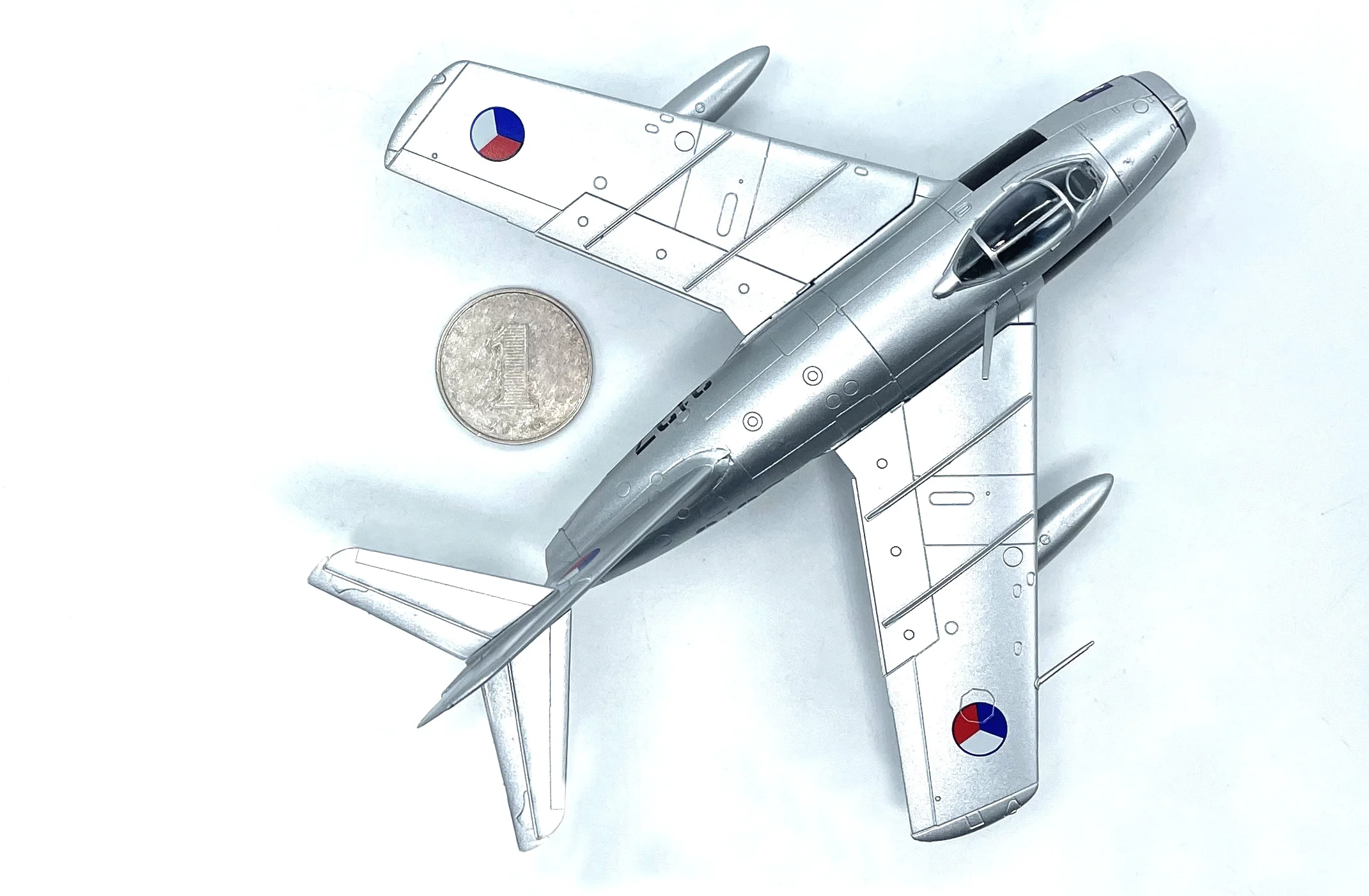 Czech MIG15 Fighter Model 1:72 Scale Replica 6 Czech MIG15 Fighter Model 1:72 Scale Replica - Image 6