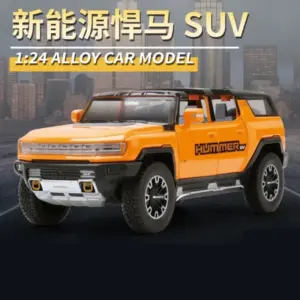 1:24 Scale HUMMER EV Diecast Model with LED 25 S401375facc6c4726a8a034a9c89f72707