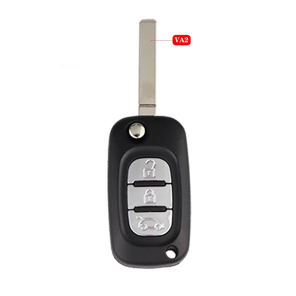 Renault Flip Remote Key Shell Case 2006-2016 8 Renault Flip Remote Key Shell Case 2006-2016 - Image 8