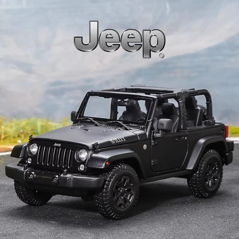 Maisto 1:18 2014 JEEP Wrangler Diecast Model 5 Maisto 1:18 2014 JEEP Wrangler Diecast Model - Image 5