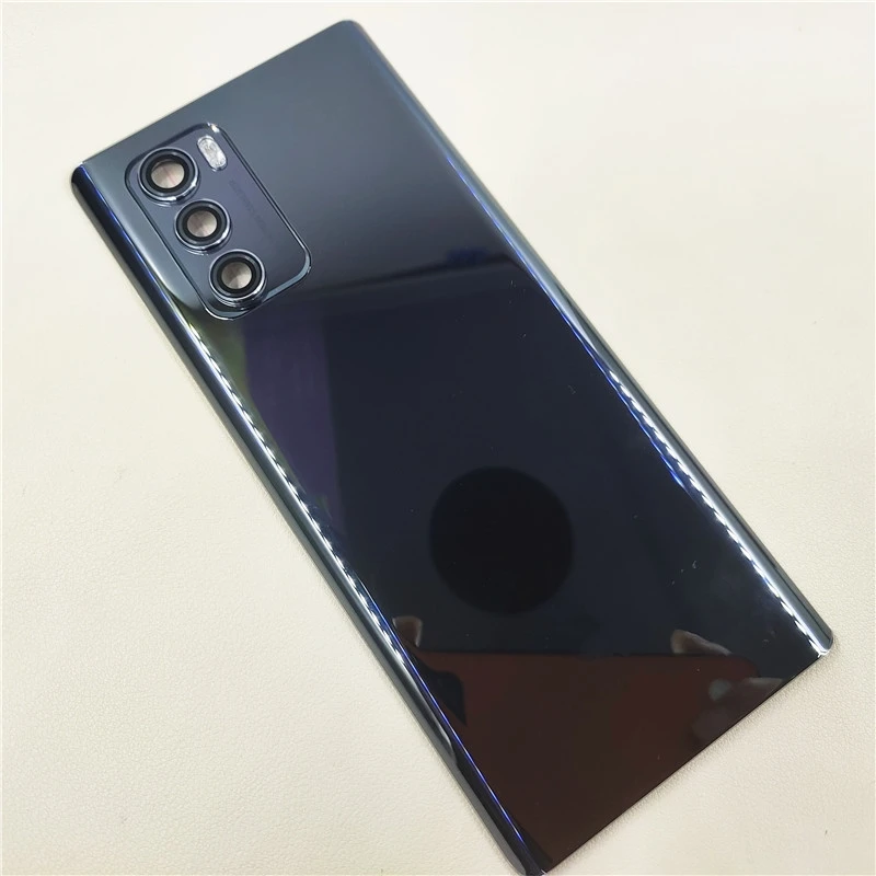 LG Wing 5G Premium Back Cover - Black/Blue 4 LG Wing 5G Premium Back Cover - Black/Blue - Image 4