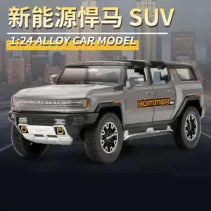 1:24 Scale HUMMER EV Diecast Model with LED 22 S411426b5ddd841afb07c15174df9d891n
