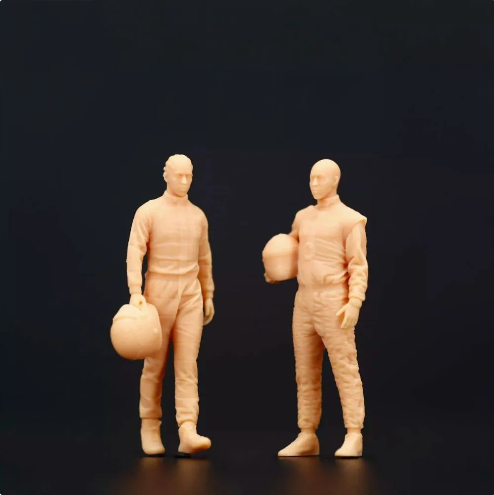 Miniature Racing Driver Figures Set of Six 2 Miniature Racing Driver Figures Set of Six - Image 2