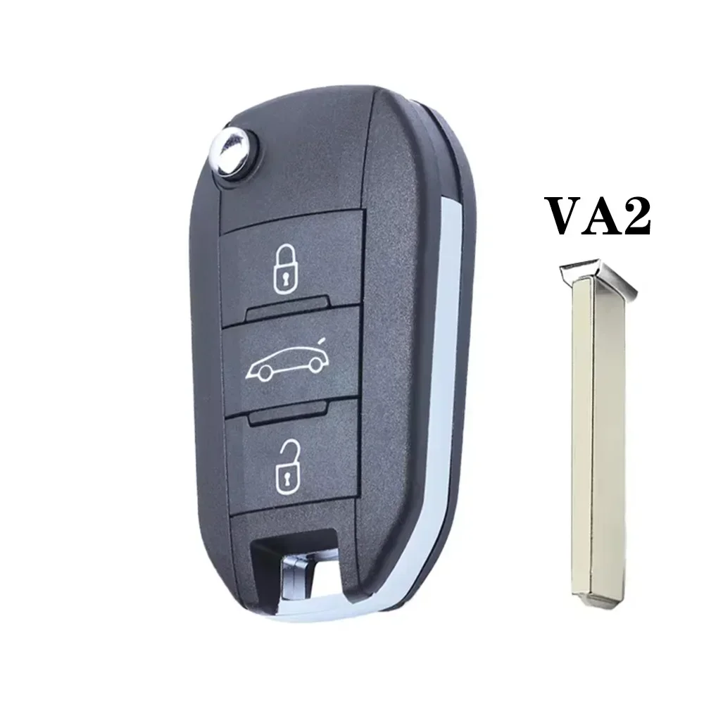 Flip Remote Car Key Shell for Citroen Peugeot 8 Flip Remote Car Key Shell for Citroen Peugeot - Image 8