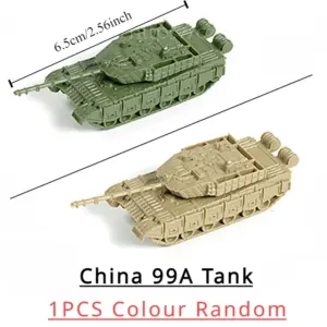 1/144 Scale WWII Tank Model Set - 4 Tanks 60 S41ad4858df614b9ba0a22a68f6f662d0b