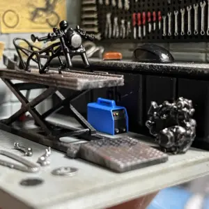 Miniature Welding Machine 1/64 Scale Model 9 S41ce34b8b74a4e2abf755a010daa50a5v