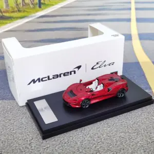 Diecast McLaren Elva M1A Model Car 1:64 Scale 7 S42280414e63449f29aed214846b77f94W