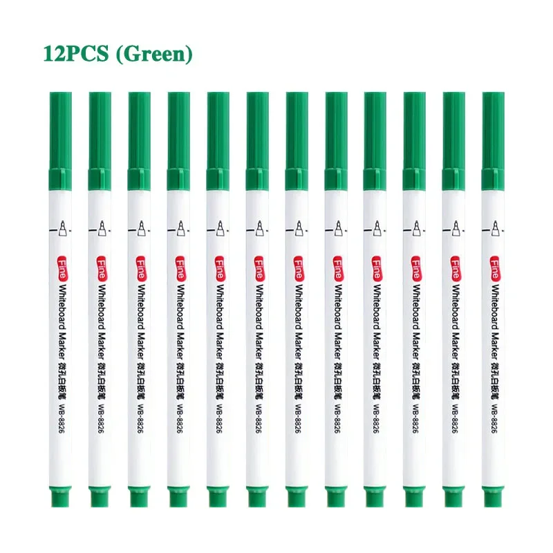 Set of 12 Extra Fine Dry Erase Markers 15 Set of 12 Extra Fine Dry Erase Markers - Image 15