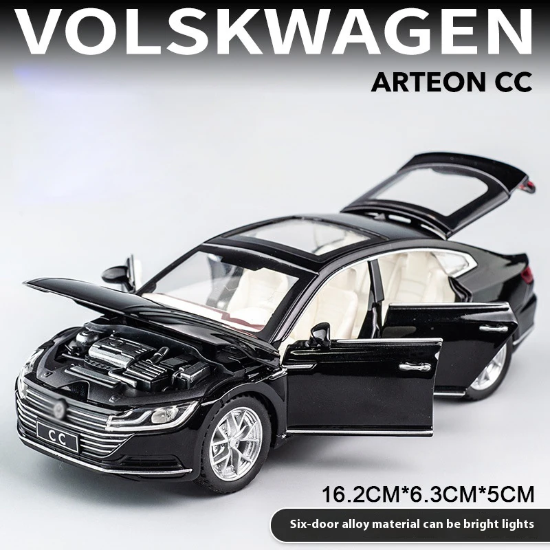 1:32 Scale Volkswagen CC Alloy Car Model 10 1:32 Scale Volkswagen CC Alloy Car Model - Image 10