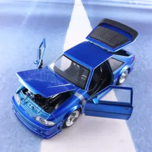 1989 Ford Mustang GT 1:24 Scale Diecast Model 12 S42d27e6b069d4136bc03737747d032f6H