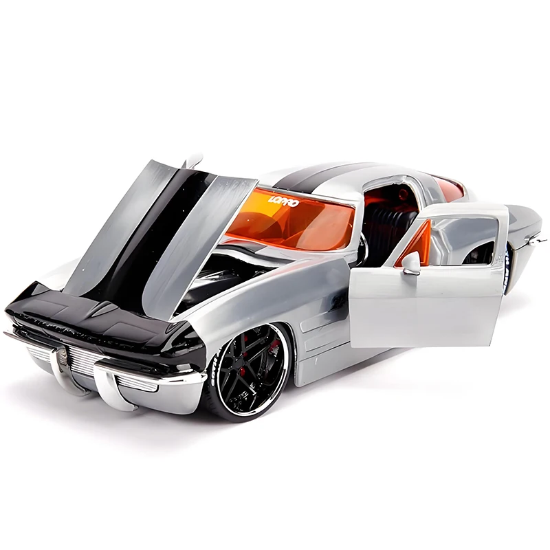 JADA 1:24 Diecast Corvette Sting Ray Model 5 JADA 1:24 Diecast Corvette Sting Ray Model - Image 5