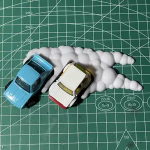 1:64 Scale Tire Smoke Effects Diorama Accessory 9 S4340a414f575461ba03046d2dcf38be1y