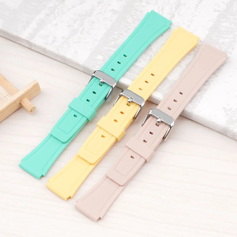 Light Cyan 18mm Watch Strap Replacement 2 Light Cyan 18mm Watch Strap Replacement - Image 2
