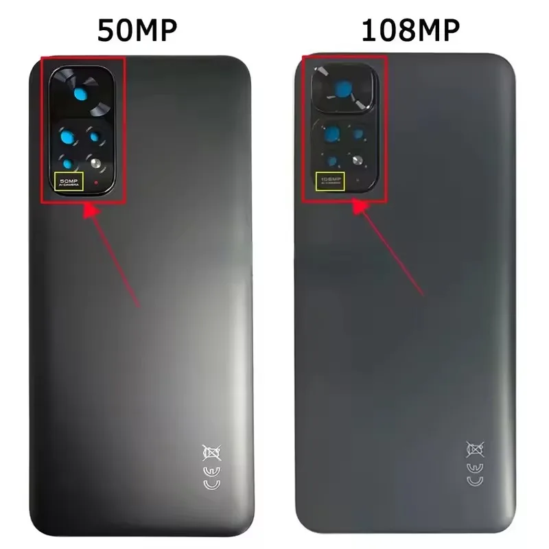 Xiaomi Redmi Note 11S/11 4G Blue Back Cover 6 Xiaomi Redmi Note 11S/11 4G Blue Back Cover - Image 6