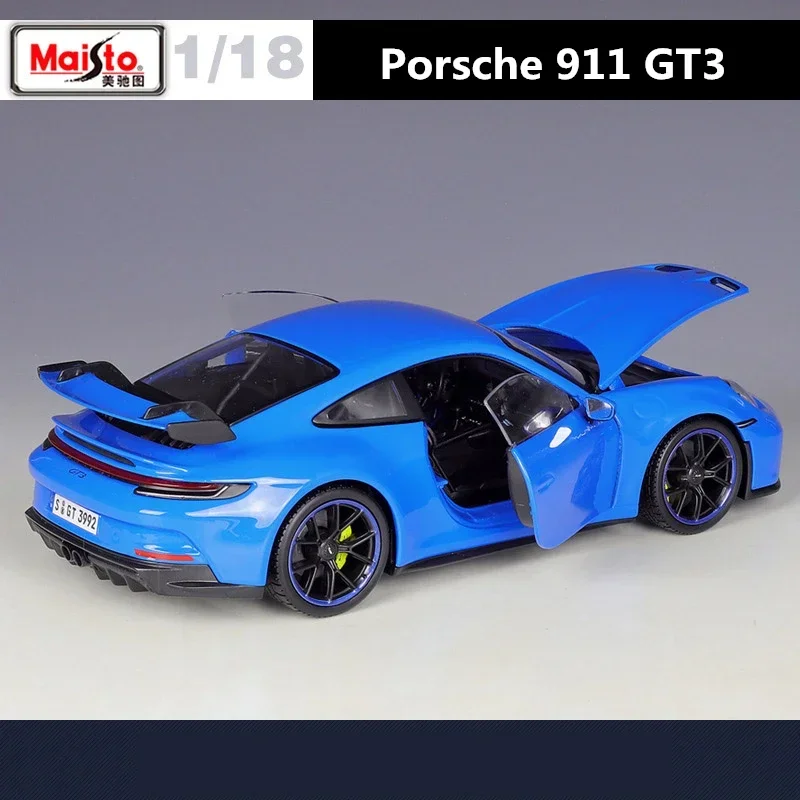 1:18 Scale 2022 Porsche 911 GT3 Diecast Model 6 1:18 Scale 2022 Porsche 911 GT3 Diecast Model - Image 6