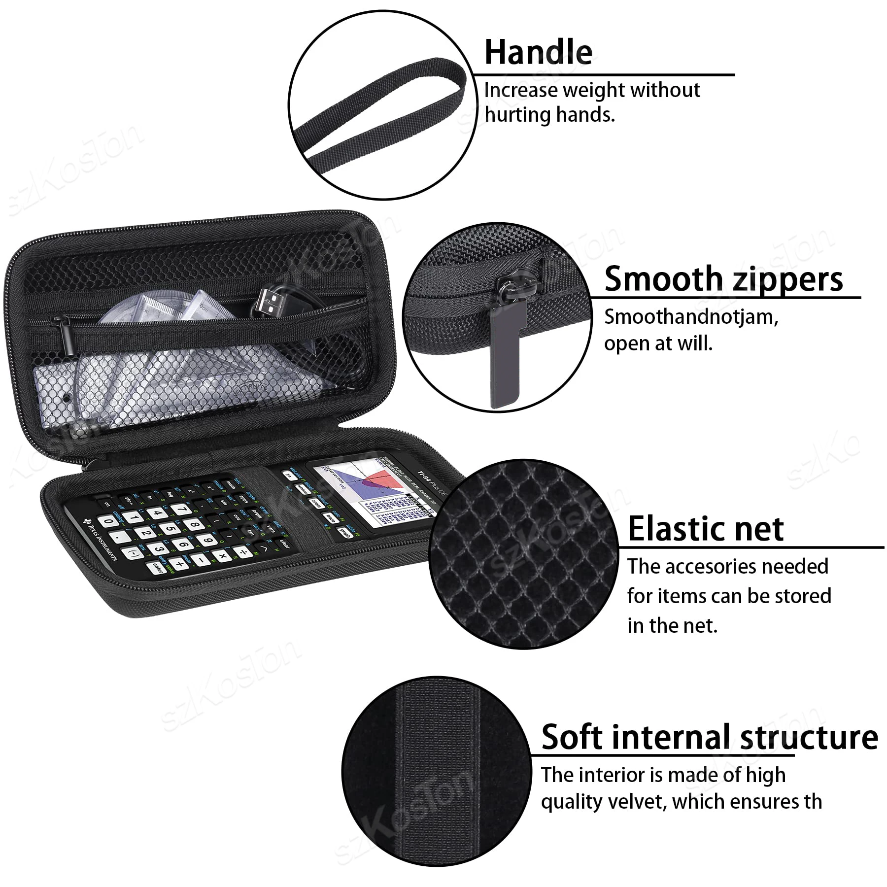 EVA Carrying Case for TI Calculators 3 EVA Carrying Case for TI Calculators - Image 3