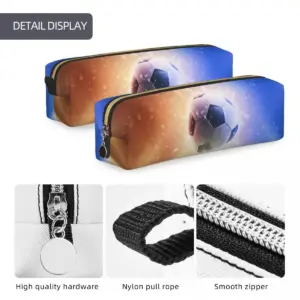 Creative Soccer Pencil Case with Zipper Closure 33 S44c55dd46c4147e1b2adb3777affc3c60