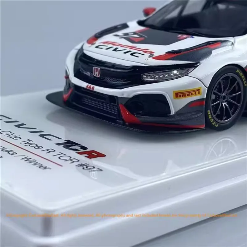 Honda Civic Type R #97 Diecast Model 1/43 Scale 3 Honda Civic Type R #97 Diecast Model 1/43 Scale - Image 3