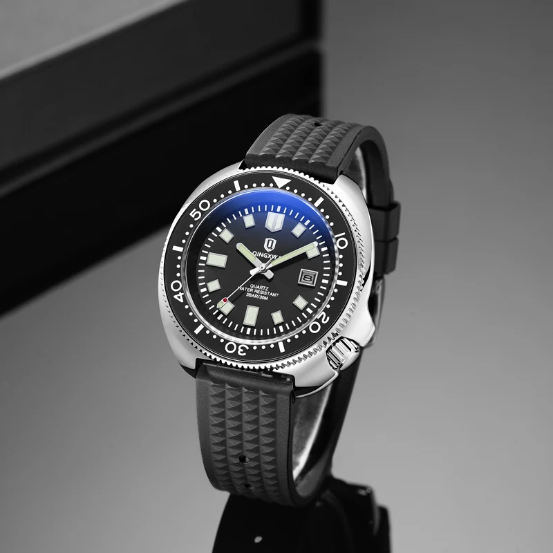 Men's Quartz Watch with Rotatable Bezel 4 Men's Quartz Watch with Rotatable Bezel - Image 4