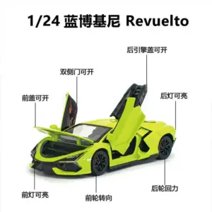 1:24 Scale Lamborghini Revuelto Model Car 13 S458f86a0c31c49239884c66fdebdfe44V