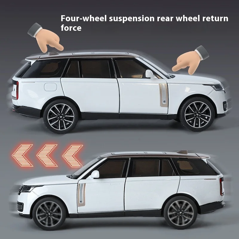 Land Rover Range Rover SV2022 Diecast Model 1:32 5 Land Rover Range Rover SV2022 Diecast Model 1:32 - Image 5