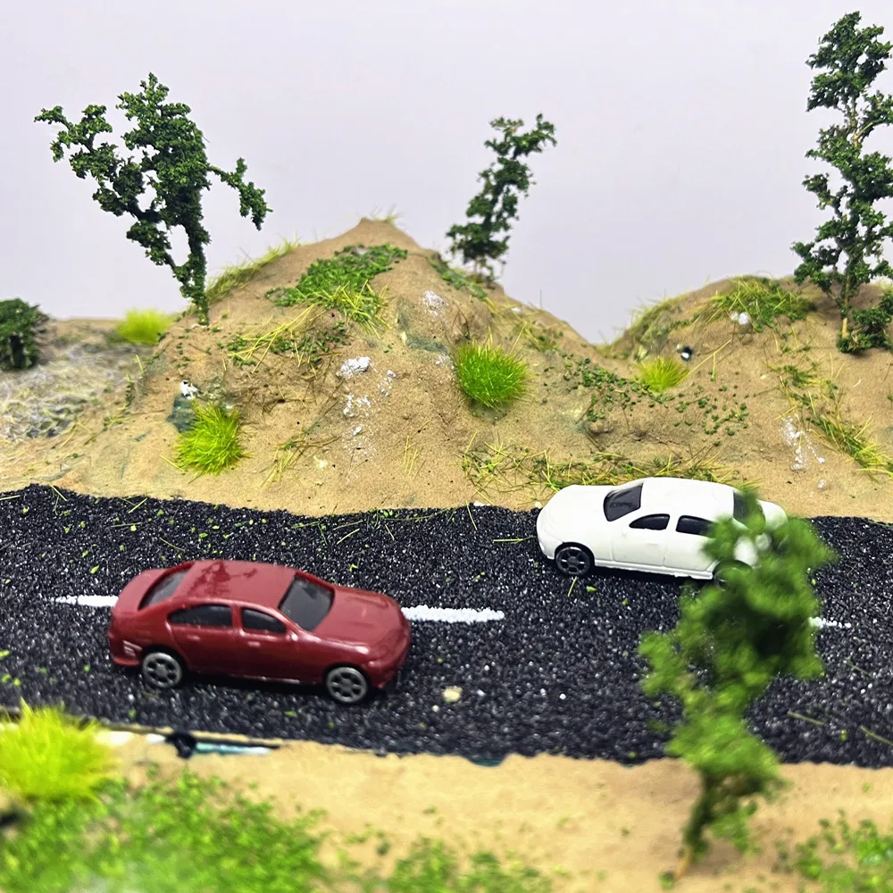 DIY 1:87 Scale Micro-Landscape Road Model Kit 2 DIY 1:87 Scale Micro-Landscape Road Model Kit - Image 2