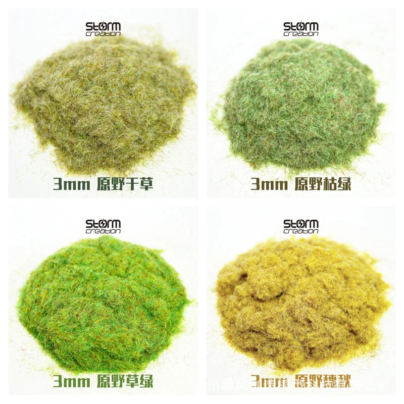 3MM Static Grass Powder - 30g Resealable Pack 2 3MM Static Grass Powder - 30g Resealable Pack - Image 2