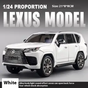 Lexus LX600 1:24 Scale Diecast Model Car 17 S46b33f6b4acb41649d953d3715f53555e
