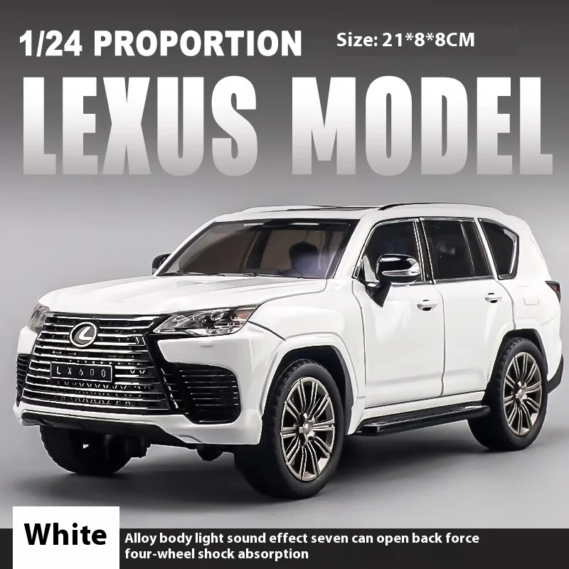 Lexus LX600 1:24 Scale Diecast Model Car 9 Lexus LX600 1:24 Scale Diecast Model Car - Image 9