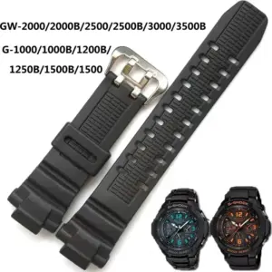 Black TPU Watch Strap for GW-2000 Series 8 S46bfc16ce0b14f1596a7d415d1ed1fcay