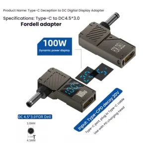 PD 100W Laptop Charger for Lenovo HP Dell 60 S47be1f0aa3694de5bd480a357b9c161d3