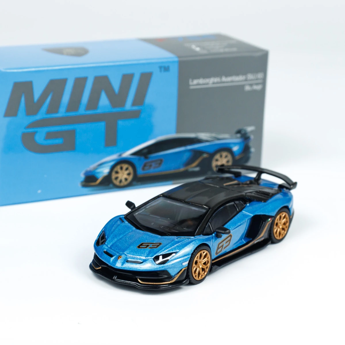 MINI GT 1:64 Lamborghini Aventador SVJ 63 Model 7 MINI GT 1:64 Lamborghini Aventador SVJ 63 Model - Image 7
