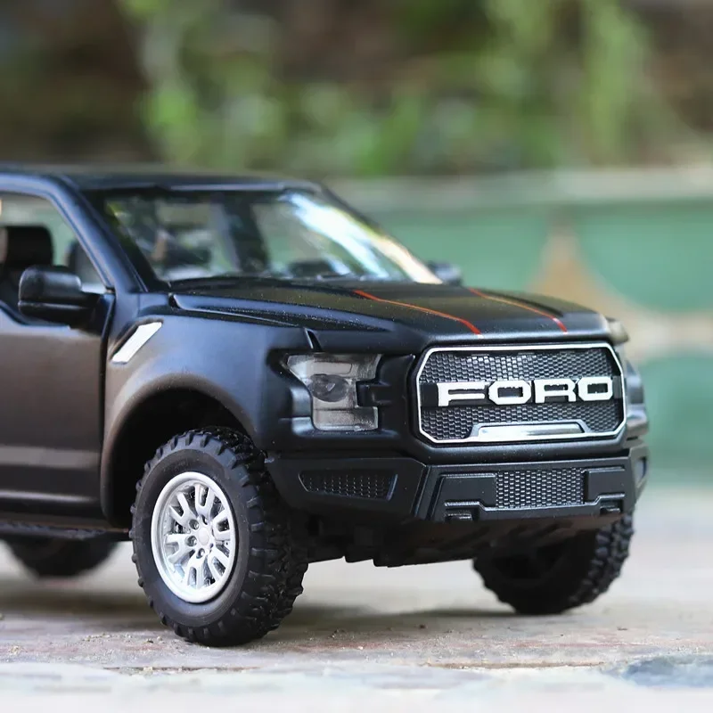 1:32 Scale Yellow Ford Raptor F150 Model 5 1:32 Scale Yellow Ford Raptor F150 Model - Image 5