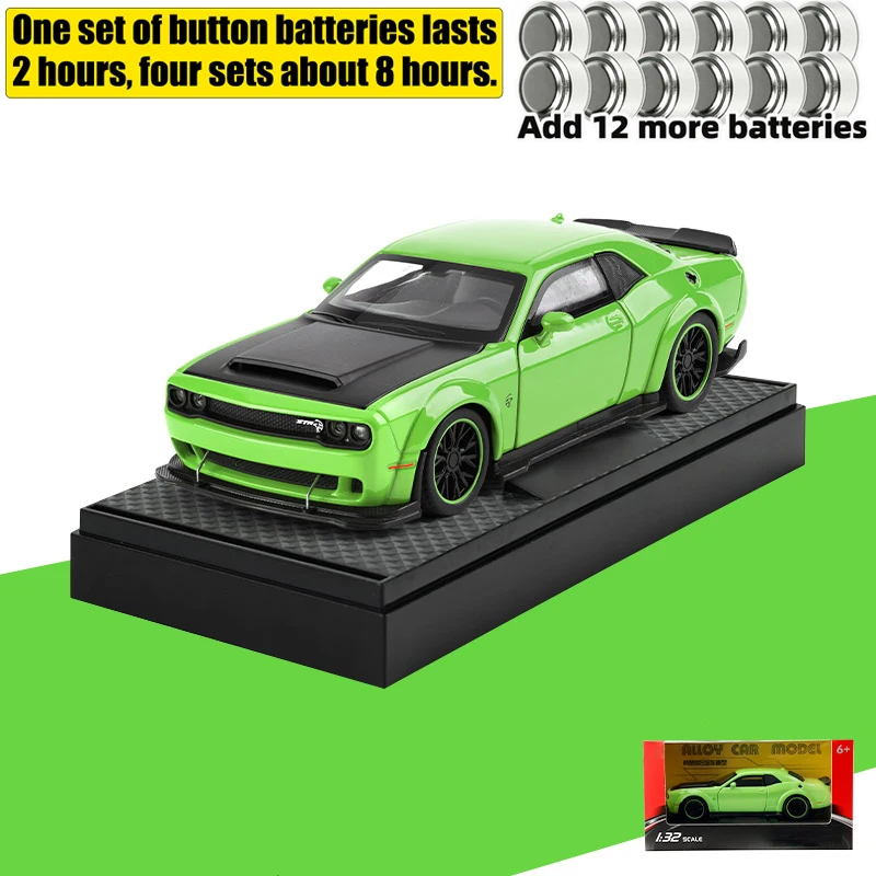 1:32 Scale Dodge Challenger SRT Hellcat Model 17 1:32 Scale Dodge Challenger SRT Hellcat Model - Image 17